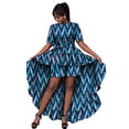 thumbnail image 1 of BintaRealWax African Fashion Women's Two Piece Set Women's Dresses Party Dresses Long Skirts and Shorts With Belt African Wax Printed Cotton Fabrics, 1 of 2