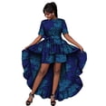 thumbnail image 1 of BintaRealWax African Fashion Women's Two Piece Set Women's Dresses Party Dresses Long Skirts and Shorts With Belt African Wax Printed Cotton Fabrics, 1 of 5