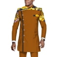 thumbnail image 1 of BintaRealWax African Suits Men Dashiki Long Sleeve Outfits WYN1065, 1 of 2