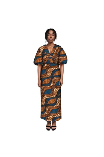 nigerian dresses for ladies Traditional Attire Nigerian Clothing Stores Online Elegant V-Neck Maxi Dress: Shop Nigerian Dresses For Women Summer Fashion, African Ethnic Clothing, Best Seller!