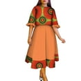 thumbnail image 1 of BintaRealWax African Women's Dresses Elegant Banquet Dresses African Batik Pure Cotton Fabrics, 1 of 2