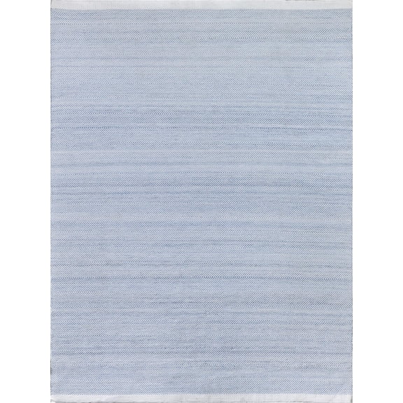 Bintan Flatweave Pet Light Blue 9'x12' Area Rug