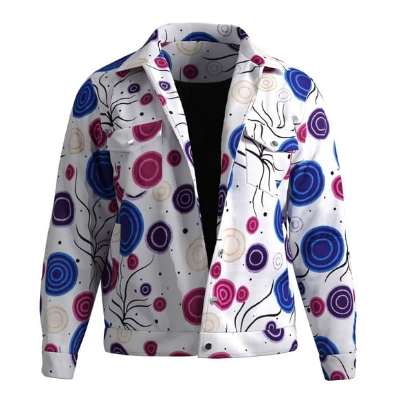 Bintarealwax African Clothes Men's Winter Jacket Thick Thermal Cotton Warm Lined Windproof Coat Lapel Work Jackets Pockets WYN2229