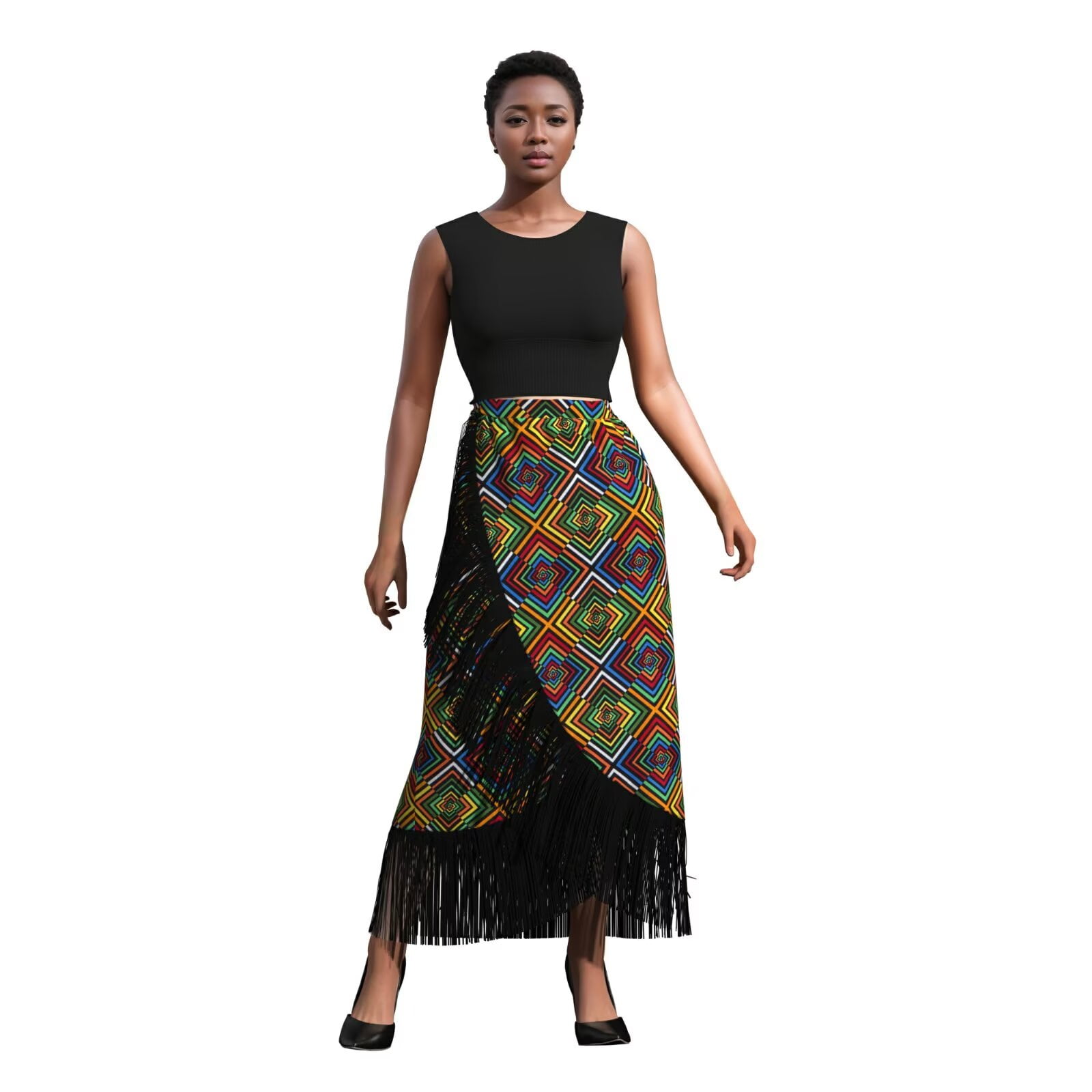 Bintarealwax-African-Skirt-for