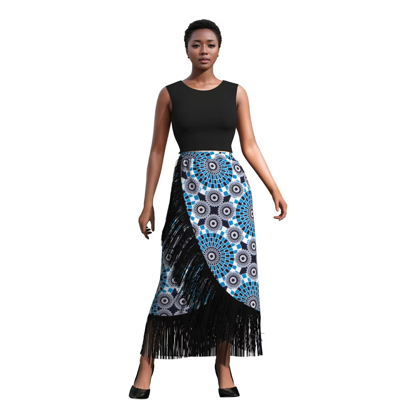 Bintarealwax-African-Skirt-for