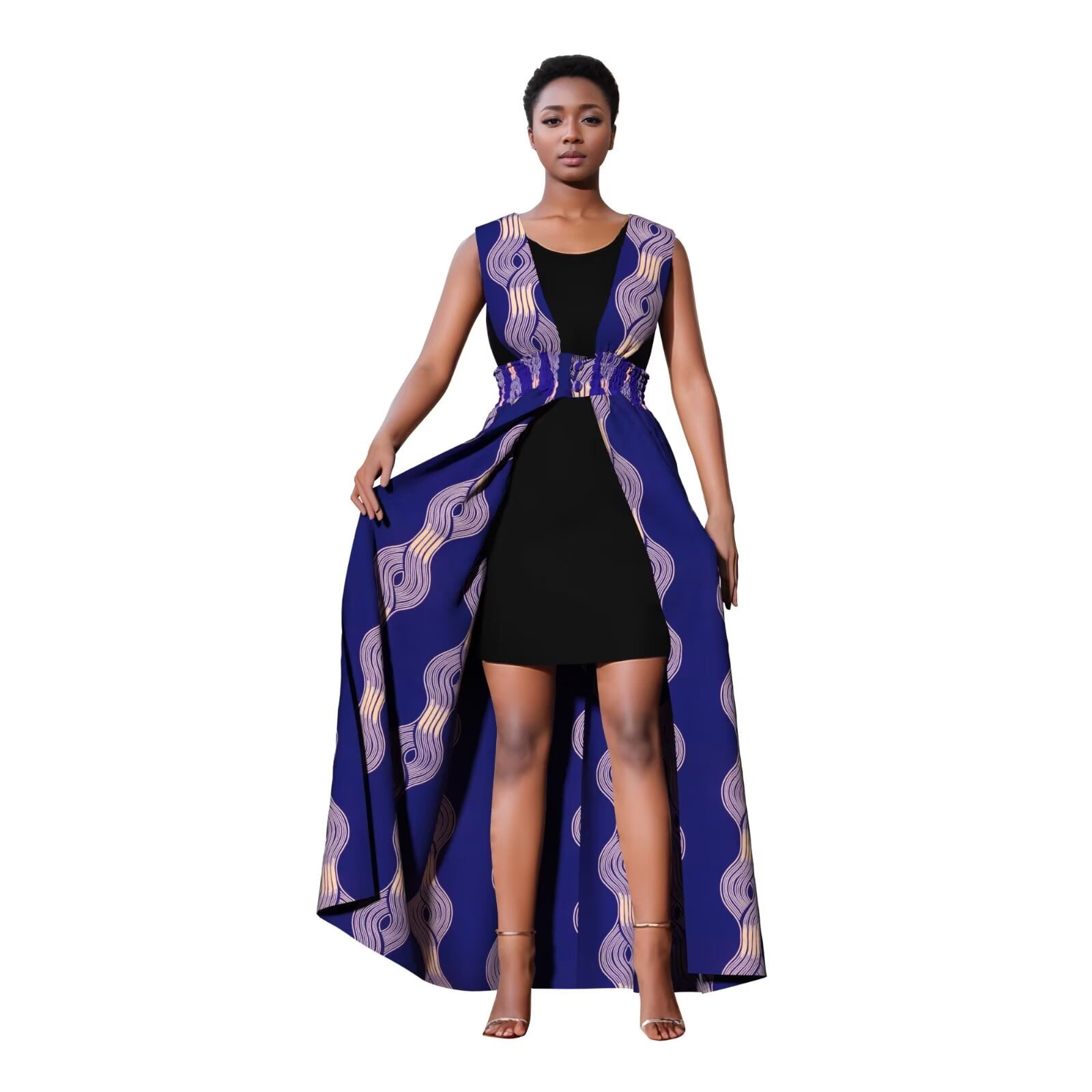 fitted lace wedding dress Amazon.com: SHENBOLEN Women African Print Dresses Kente Evening Fashion  Dress (XX-Large, C) : Clothing, Shoes & Jewelry main image 1
