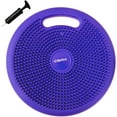 thumbnail image 1 of Bintiva Inflated Stability Wobble Cushion with Built in Handle, Including Free Pump and Exercise Fitness Core Balance Disc, 1 of 2