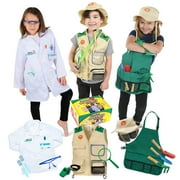 مجموعة ألعاب البستنة للأطفال من Born Toys - صندوق Scientist Explorer مع أدوات البستنة، عبوة واحدة