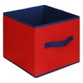 Bintopia Collapsible Storage Cube, 3pk, Multiple Colors
