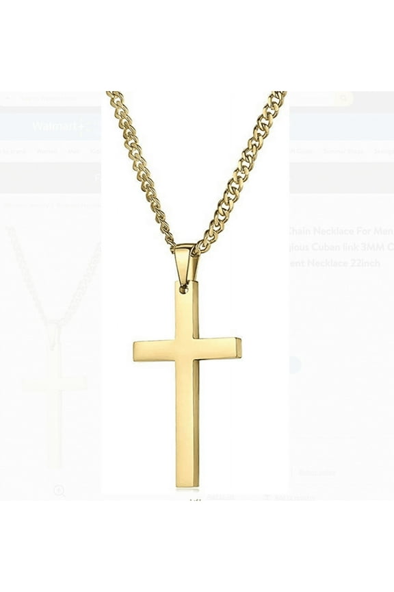 Gold Pendant Necklaces, Yellow Gold, 24"