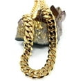 thumbnail image 1 of Bintu Miami Cuban Link Gold Filled Necklace, 14K, 14mm, Curb Chain, 1 of 8