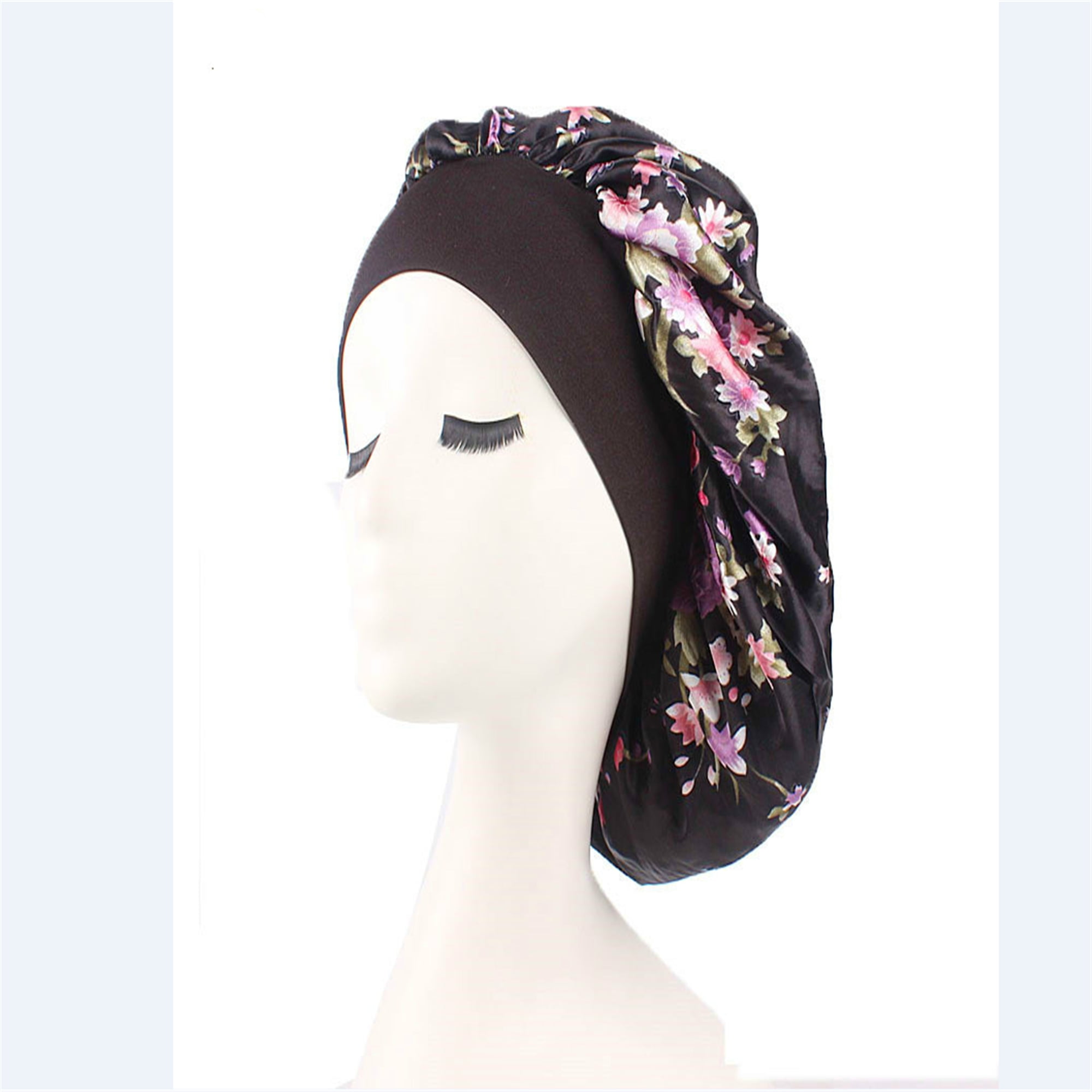 Binwwede Sleep Cap Satin Night Head Cover Sleeping Soft Hair