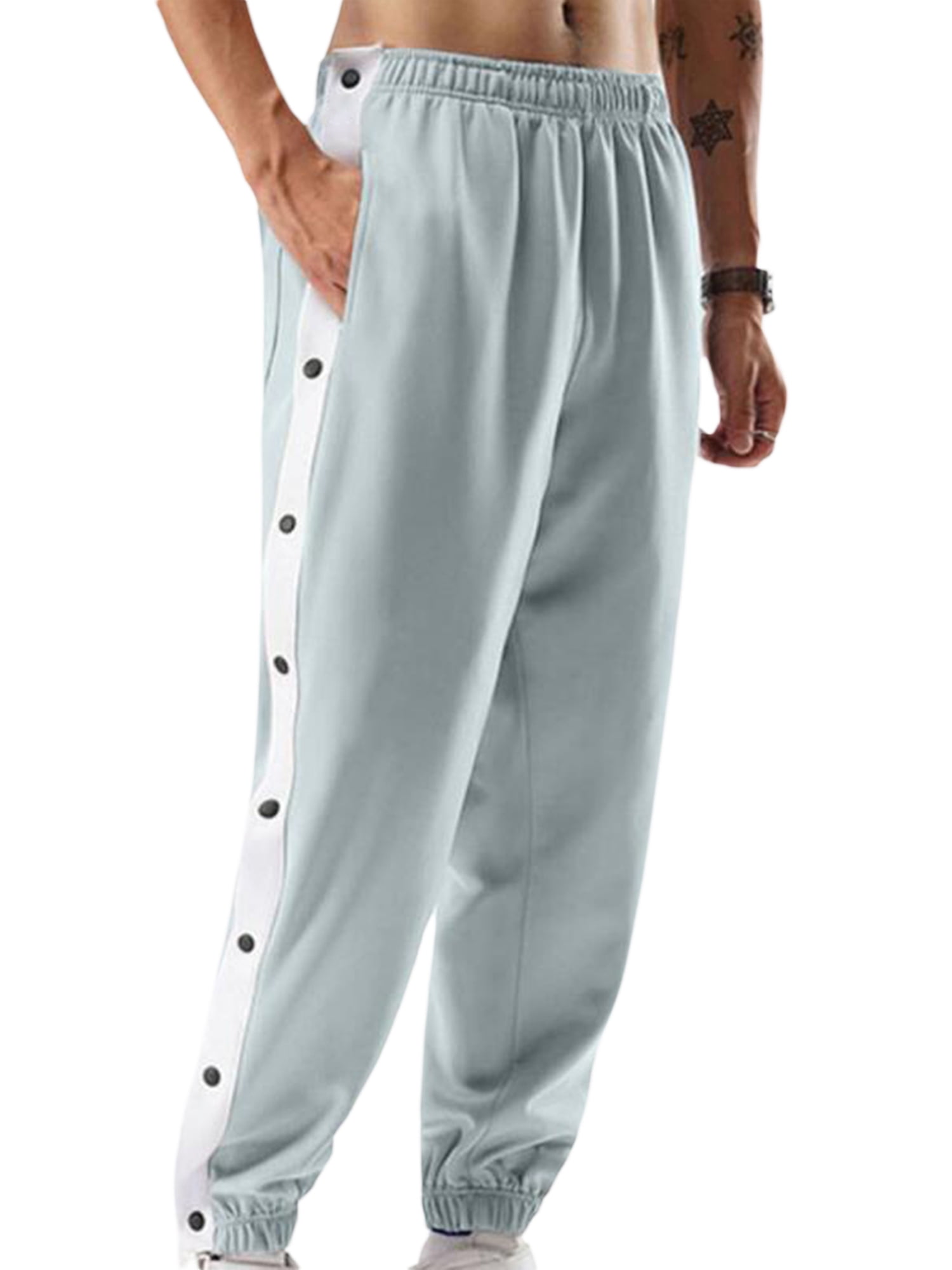 Tommy Jeans Snap Side Button Tearaway Track Nylon Pants Mens L Orange | eBay