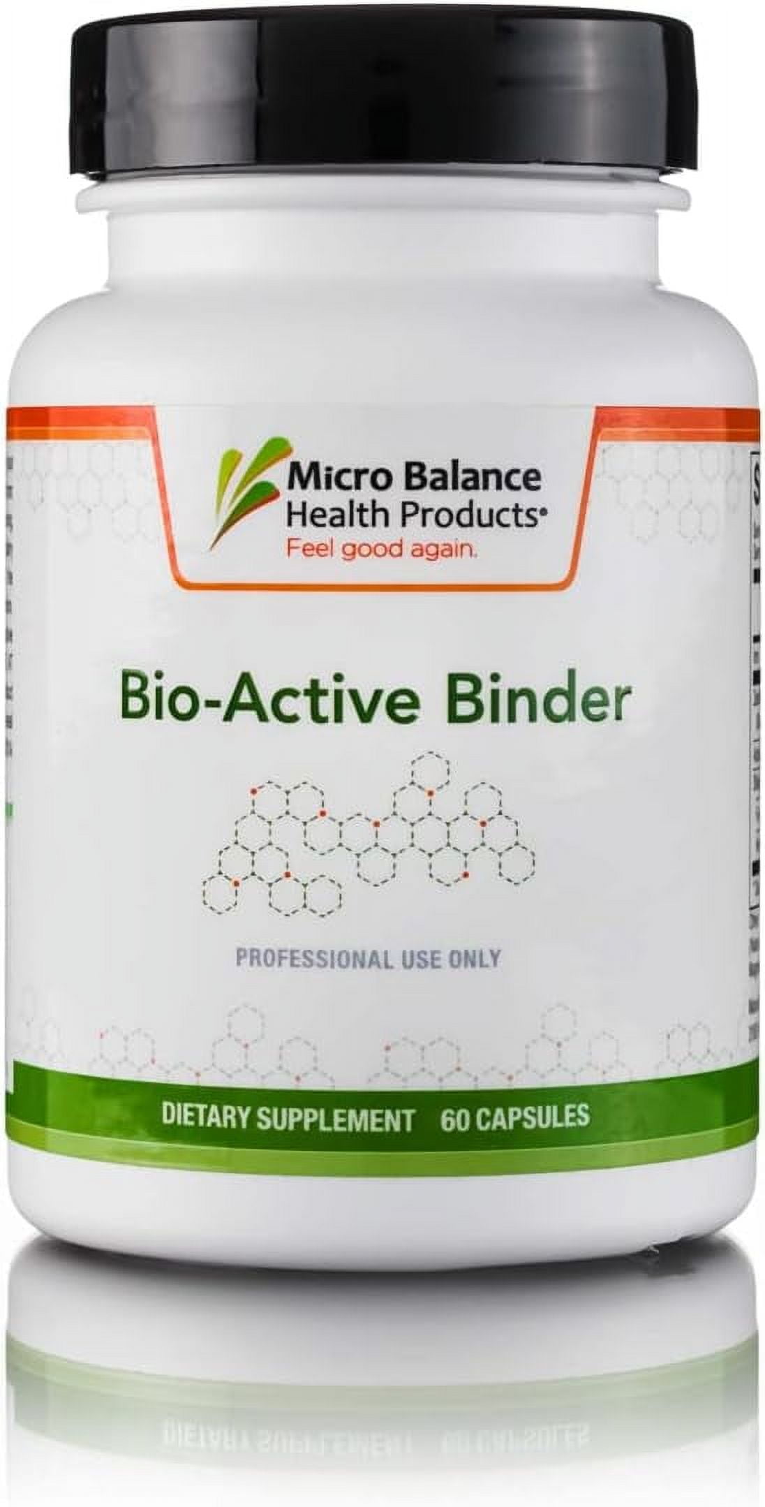 BioActive Binder Gut Health Cleanse with Charcoal, Zeolite, Fulvic, Humic Acids Helps with