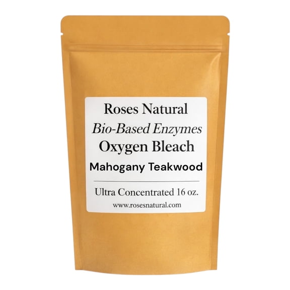 Bio-Based Enzyme Oxygen Bleach- Mahogany Teakwood