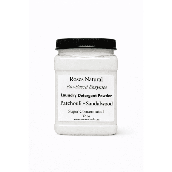 Bio-Based Enzymes Laundry Detergent (Powder)- Patchouli + Sandalwood