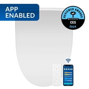 Bio Bidet BB-1200 Elongated Bidet Toilet Seat with Bemis Living App