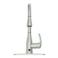 thumbnail image 1 of Bio Bidet FLOW Motion Touchless Kitchen Faucet in Brushed Nickel Finish, 1 of 5