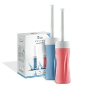 Bio Bidet Pearl Portable Handheld Travel Bidet, Red and Blue