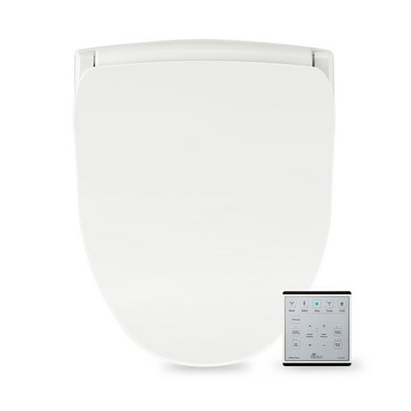 Bio Bidet - Slim Two Electric Bidet Toilet Seat - Elongated White