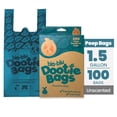 thumbnail image 1 of GoGo Stik Bio-Blu Dootie Bags, Disposable, Leakproof, Durable, Biodegradable, 100 Count, 1 of 8