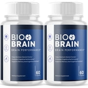 Bio Brain Advanced Formula Brain Support Pills Maximum Strength Supplement BioBrain 120 Capsules