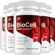 Bio Cell Capsules   BioCell Natural Blend Glycogen Support, 5 Pack, 300 Capsules