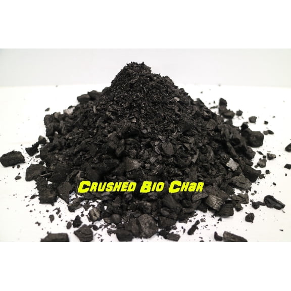 Bio-Char Crushed, Soil Enhancer 10lb "SALE"
