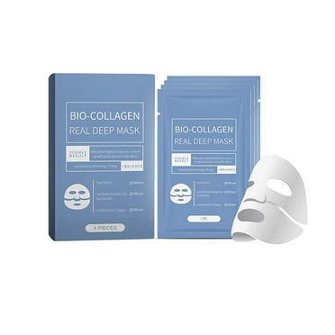 Bio Collagen Face Mask Set, Korean Collagen Anti-Wrinkle Lifting Mask, Hydrating Moisturizing Facial Masks Overnight, Bio-Collagen Face Mask Overnight, Smooth Firm Skin Care for Women Y8E7