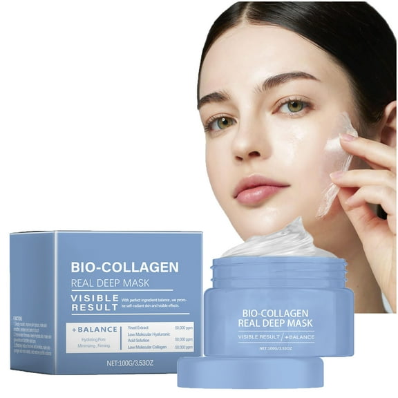 Bio-Collagen Real Deep Mask, Bio Collagen Mask Overnight, Collagen Peel Off Mask, Bio Collagen Facial Mask, Collagen Night Wrapping Mask, Korean Pure Collagen Films, Deep Hydrating & Firming