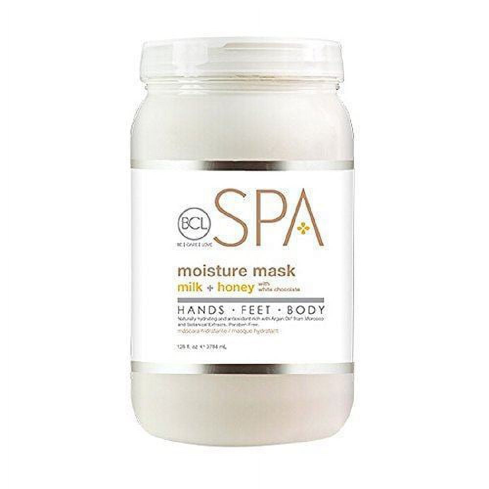 Bio Creative Lab BCL Spa Moisture Mask Milk + Honey with White Chocolate, 128 Ounce