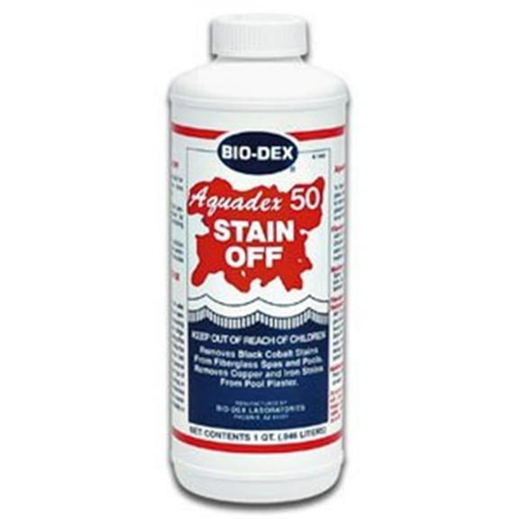 Bio-Dex Laboratories ADQ50 1 AT Aquadex 50 Stain off Pool & Spa Stain Remover