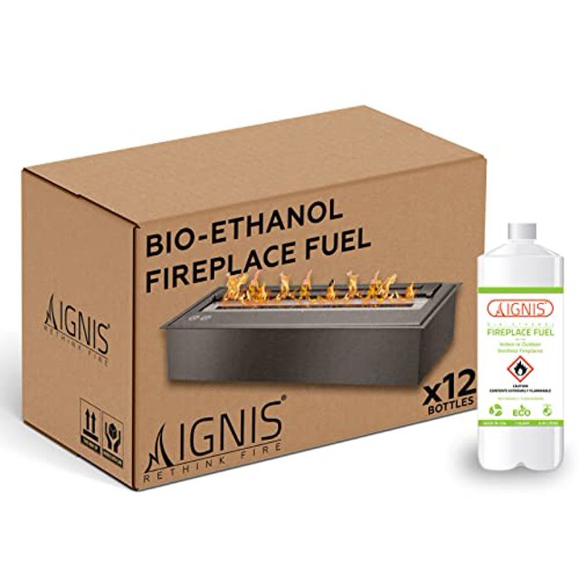 Bio Ethanol Fireplace Fuel Ventless Fireplaces 12 Quarts Indoor