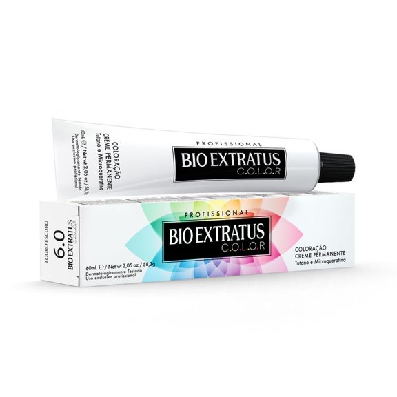 Bio Extratus - Linha Color - Coloracao 6.0 60 ML - (Color Collection - Hair Coloring 6.0 2.03 Fl Oz)