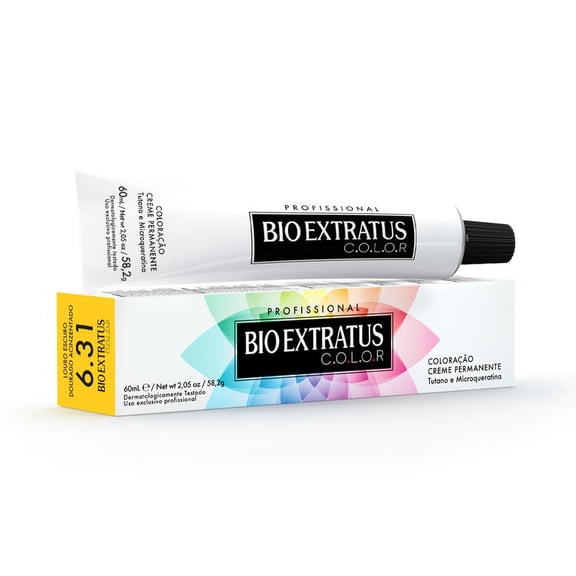 Bio Extratus - Linha Color - Coloracao 6.31 60 ML - (Color Collection - Hair Coloring 6.31 2.03 Fl Oz)