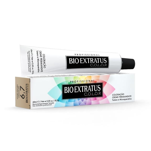 Bio Extratus - Linha Color - Coloracao 6.7 60 ML - (Color Collection - Hair Coloring 6.7 2.03 Fl Oz)