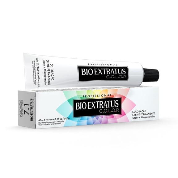 Bio Extratus - Linha Color - Coloracao 7.1 60 ML - (Color Collection - Hair Coloring 7.1 2.03 Fl Oz)