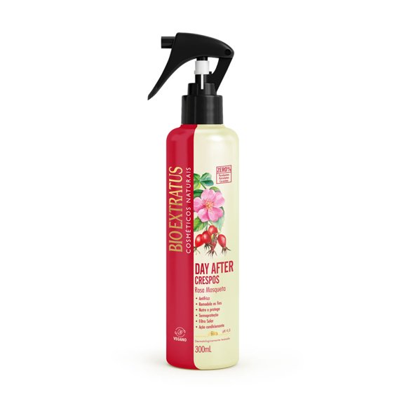 Bio Extratus - Linha Crespos (Rosa Mosqueta) - Day After 300 Ml - (Curly (Rosehip) Collection - Day After 10.14 Fl Oz)