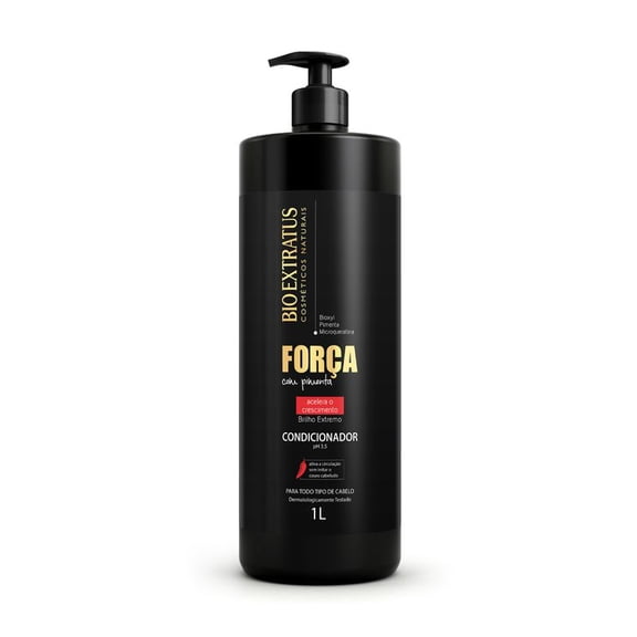 Bio Extratus - Linha Forca com Pimenta - Condicionador 1 L - (Pepper Strength Collection - Conditioner 33.81 Fl Oz)