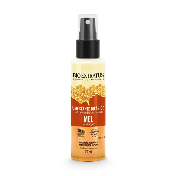 Bio Extratus - Linha Mel - Umectante Bifasico 55 Ml - (Honey Collection - Bi-Phase Moisturizer 1.85 Fl Oz)