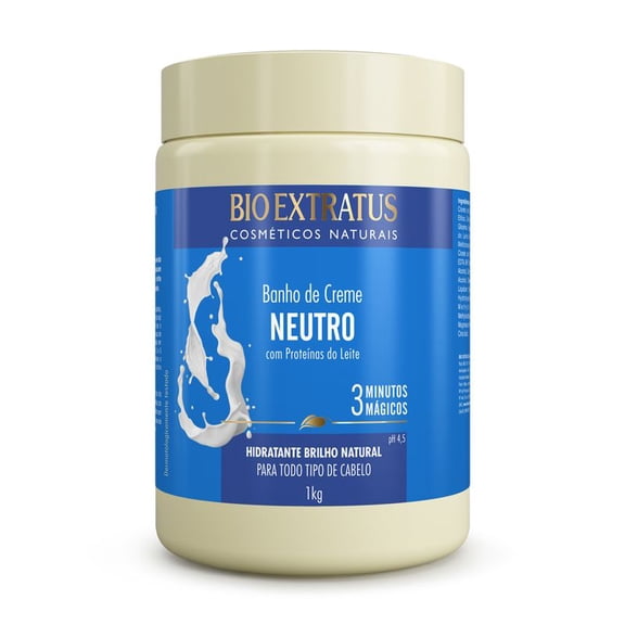 Bio Extratus - Linha Neutro - Banho de Creme 1 Kg - (Neutral Collection - Moisturizing Cream 35.27 Net Oz)