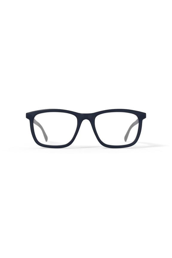 Men's Clay Square Prescription Eyeglasses with Case, Grey