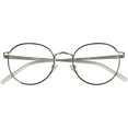 Bio Eyes Mens's BE140 PALM Black/Silver Eyeglass Frames
