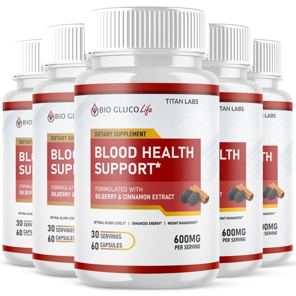 Bio Gluco Life Advanced Formula Blood Support for Health and Wellness 300 Capsules