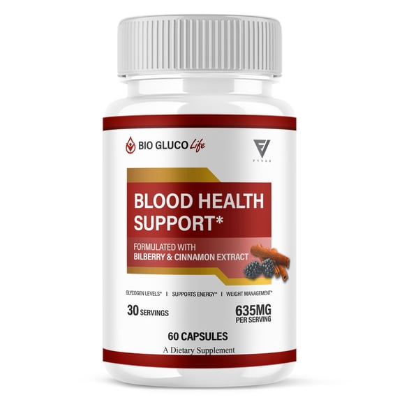 Bio Gluco Life Advanced Pills, BioGlucoLife Support (120 Capsules)