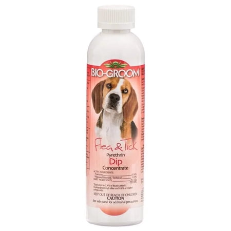 Bio-Groom Pet Flea  Tick Pyrethrin Dip Concentrate 8 oz.