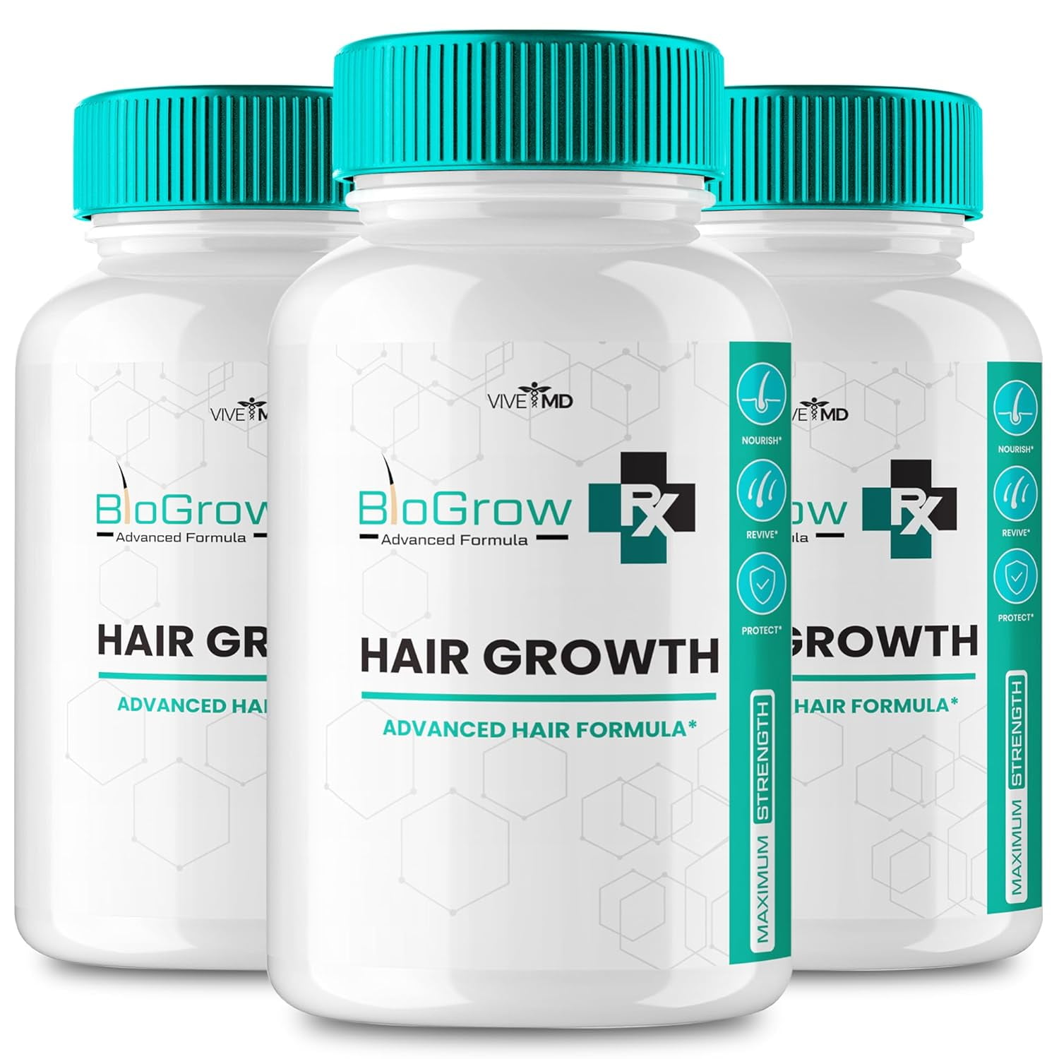 Bio Grow Hair Growth Capsules (3 Pack) - Walmart.com