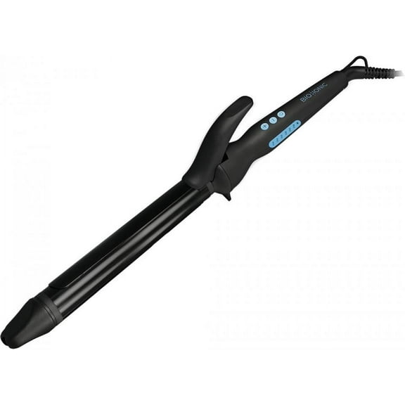 Bio Ionic Long Barrel Styler, 1.25" Curling Iron, Curling Wand, Adjustable Heat Hair Curler