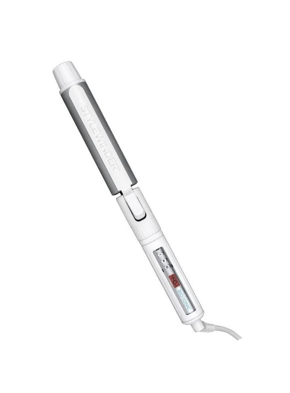 Stylewinder Rotating Curling Iron, 1.25" Cylindrical Barrel, Styling & Curling Hair Tool