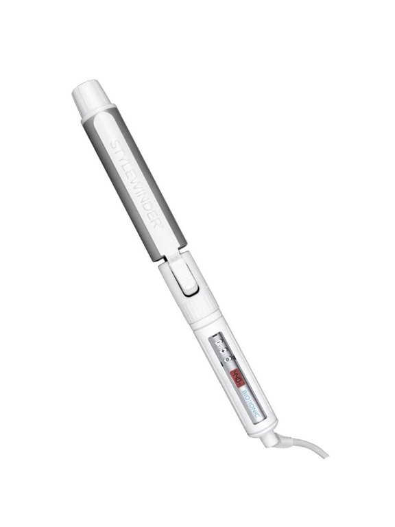 Stylewinder Rotating Curling Iron, 1" Cylindrical Barrel, Styling & Curling Hair Tool